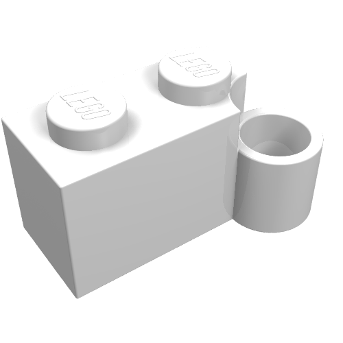 3831 – Hinge Brick 1 x 4 Swivel Base