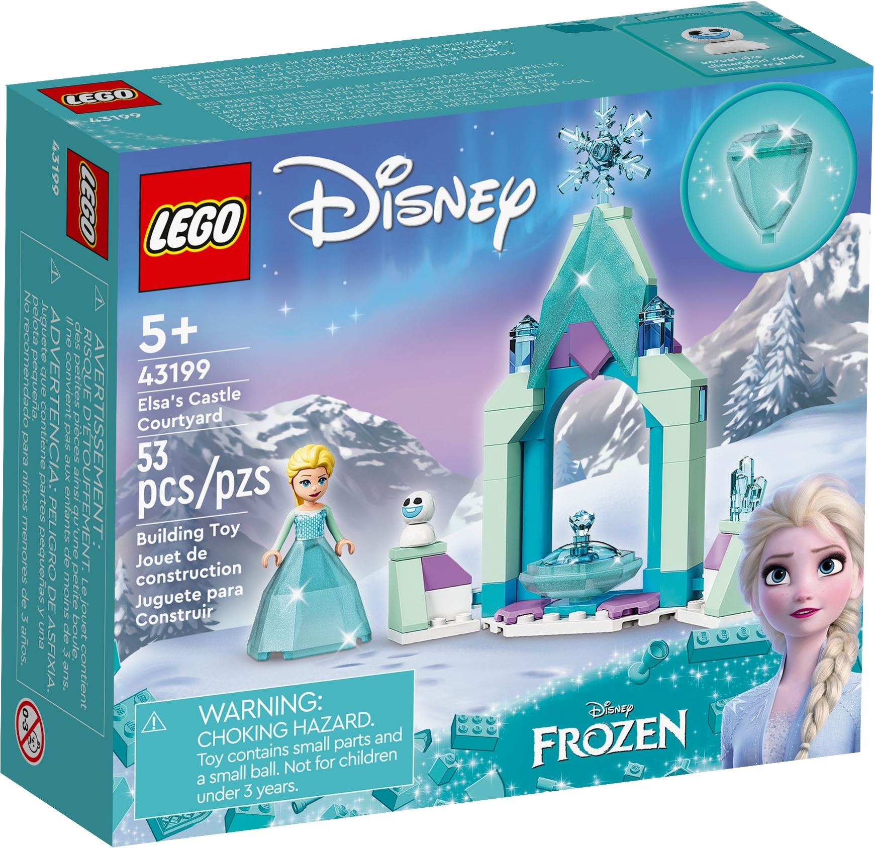 43199-1 - Elsa’s Castle Courtyard