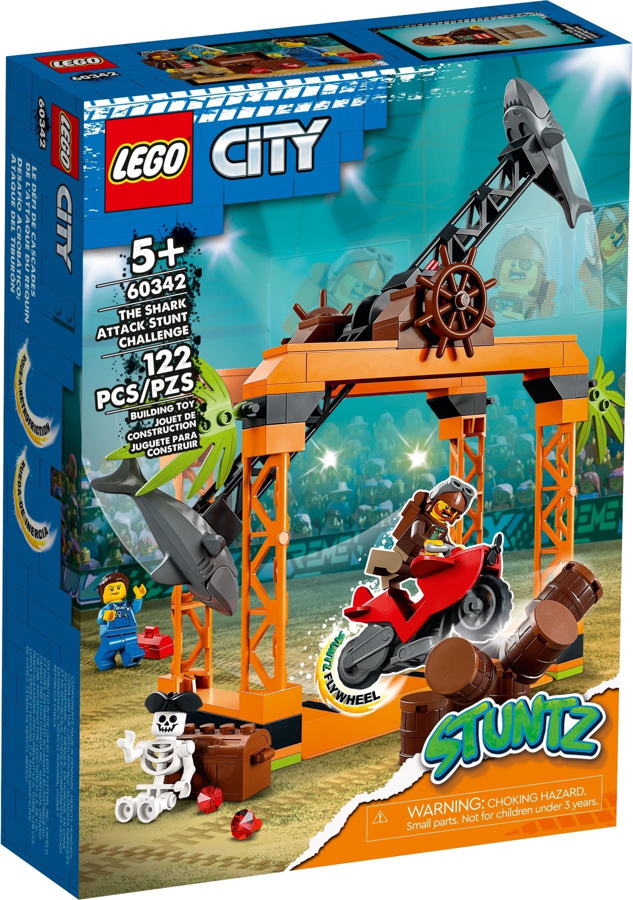 60342-1 - The Shark Attack Stunt Challenge