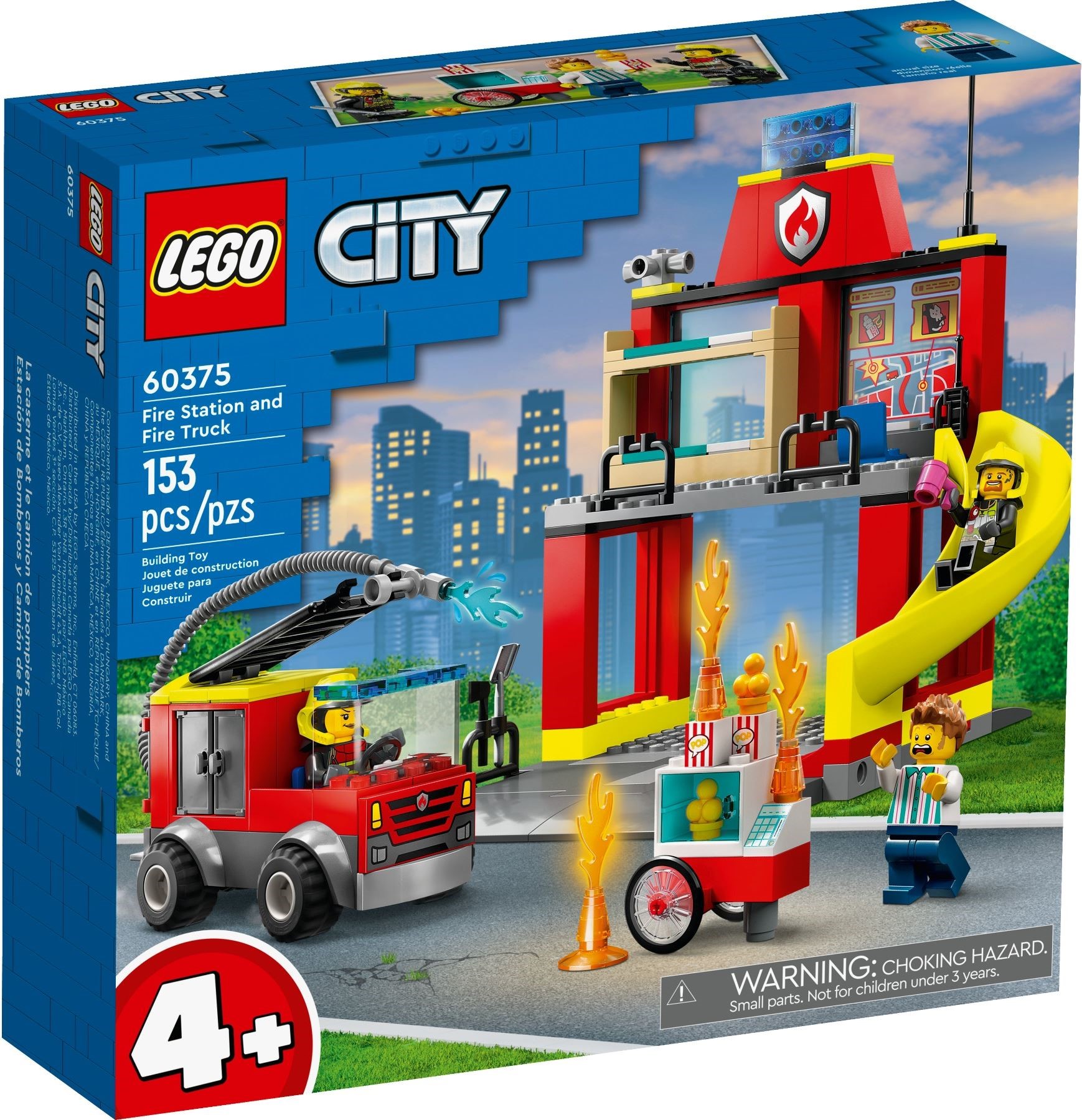 60375-1 - Fire Station and Fire Truck