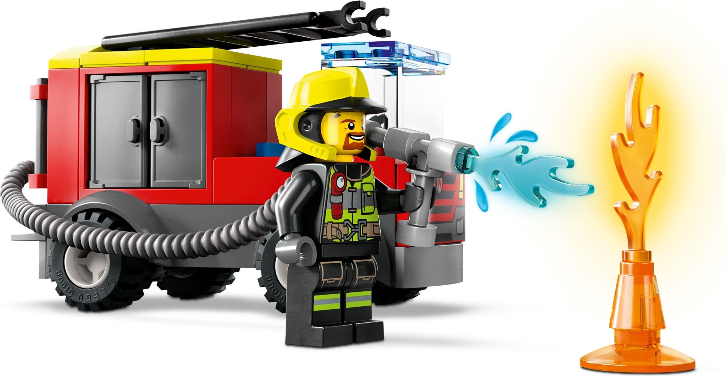 60375-1 - Fire Station and Fire Truck