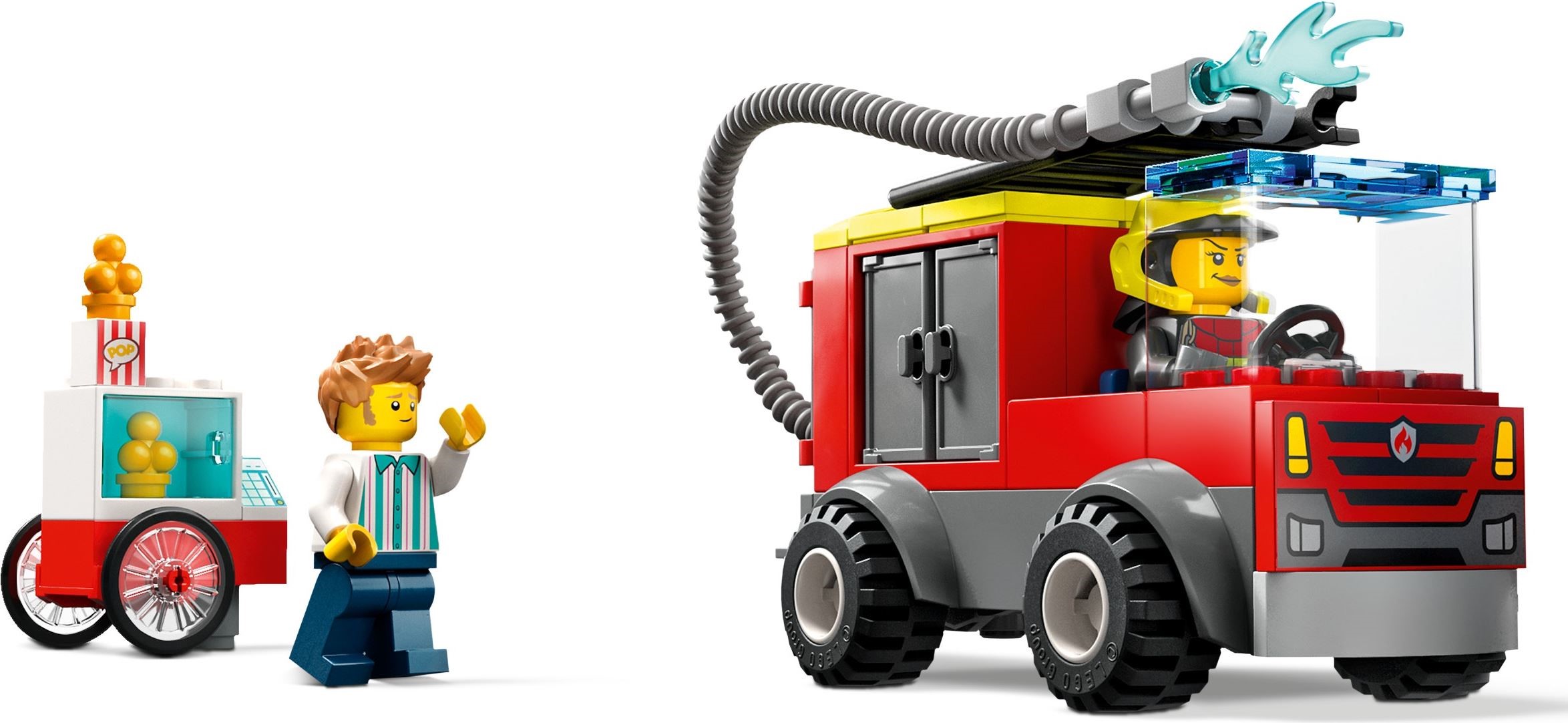 60375-1 - Fire Station and Fire Truck
