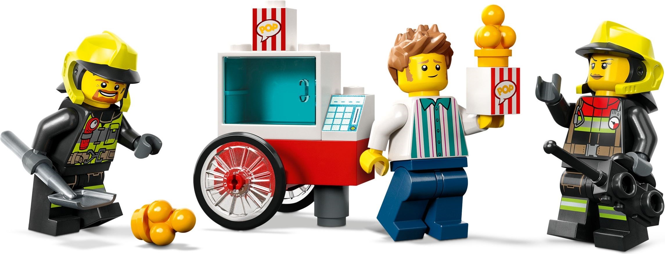 60375-1 - Fire Station and Fire Truck