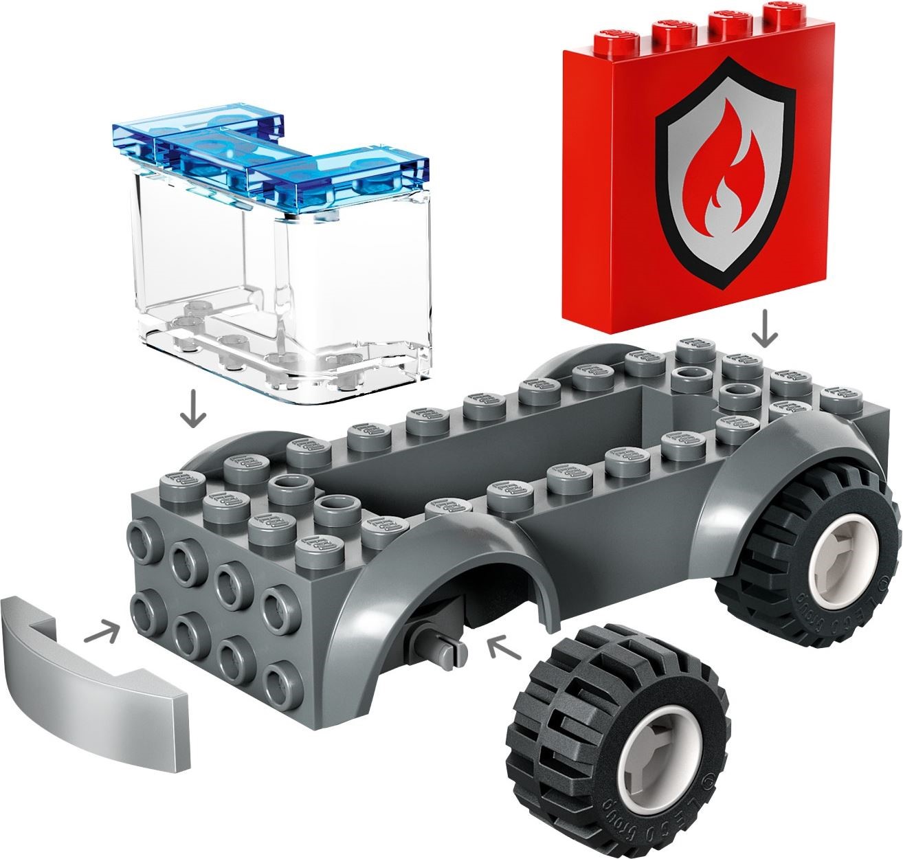 60375-1 - Fire Station and Fire Truck