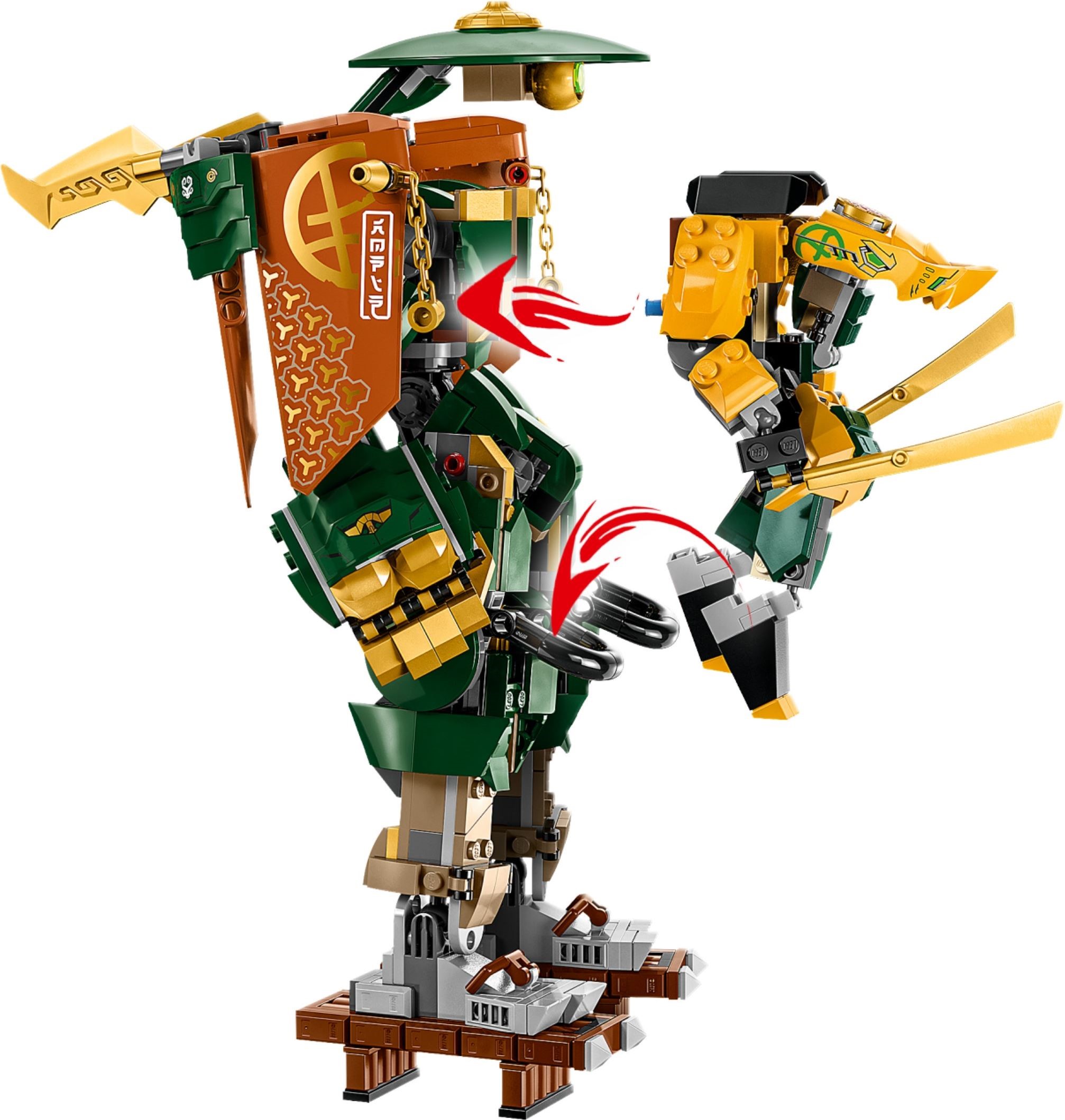 71794-1 - Lloyd and Arin's Ninja Team Mechs