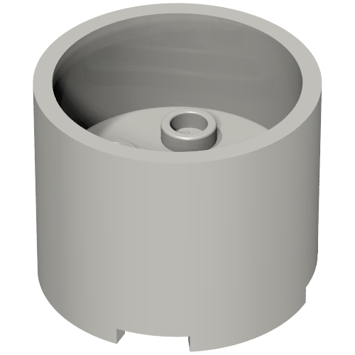 73111 – Brick, Round 3 x 2 with Recessed Center and Axle Hole