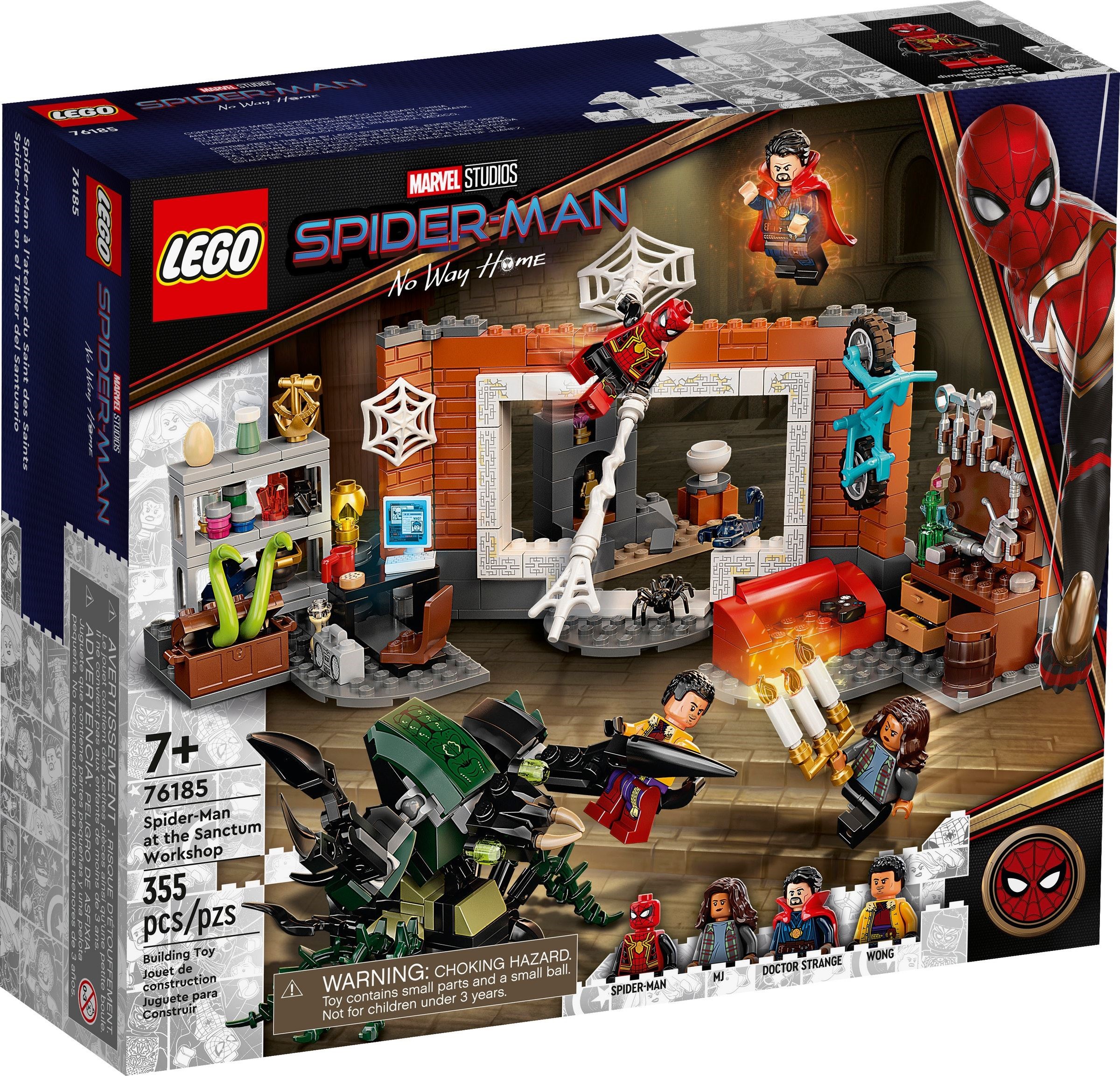 76185-1 - Spider-Man at the Sanctum Workshop