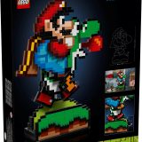 Additional photo of brand new factory sealed LEGO Super Mario World: Mario & Yoshi set 71438.