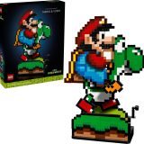 Additional photo of brand new factory sealed LEGO Super Mario World: Mario & Yoshi set 71438.