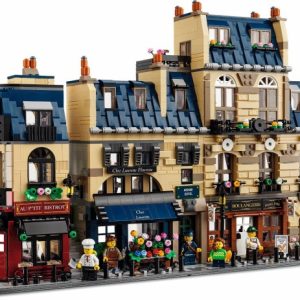Brand new factory sealed LEGO BrickLink Parisian Street set 910032 original box front view.