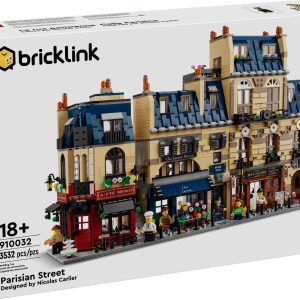 Additional photo of brand new factory sealed LEGO BrickLink Parisian Street set 910032.