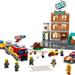 Brand new factory sealed LEGO City Fire Brigade set 60321 original box front view.