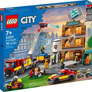 Additional photo of brand new factory sealed LEGO City Fire Brigade set 60321.