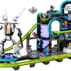 Brand new factory sealed LEGO City Robot World set 60421 original box front view.