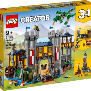 Additional photo of brand new factory sealed LEGO Creator Medieval Castle set 31120.