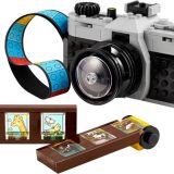 Brand new factory sealed LEGO Creator Retro Camera set 31147 original box front view.