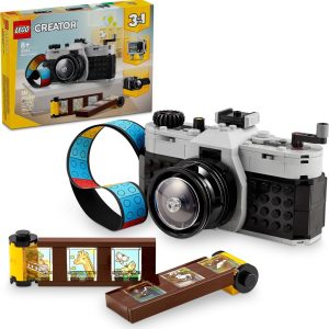Additional photo of brand new factory sealed LEGO Creator Retro Camera set 31147.