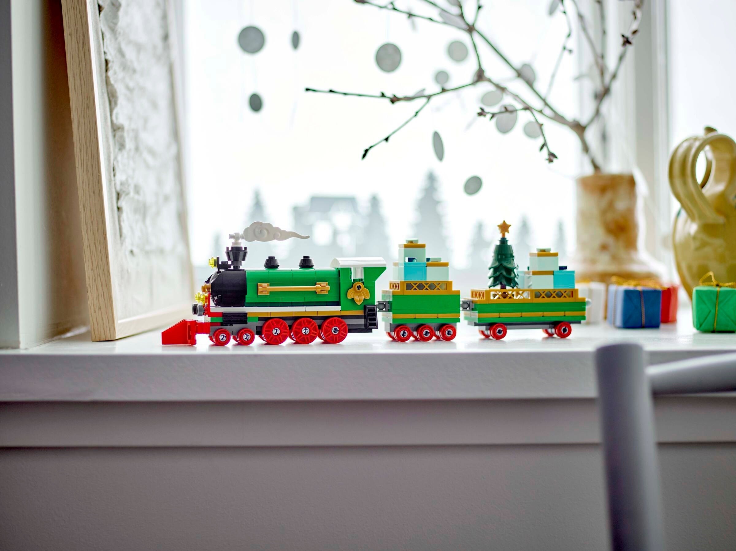 Additional photo of brand new factory sealed LEGO Creator Winter Holiday Train set 40700.