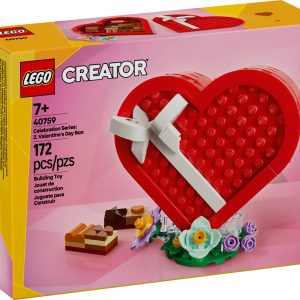Additional photo of brand new factory sealed LEGO Creator Celebration Series: Valentine's Day Box set 40759.