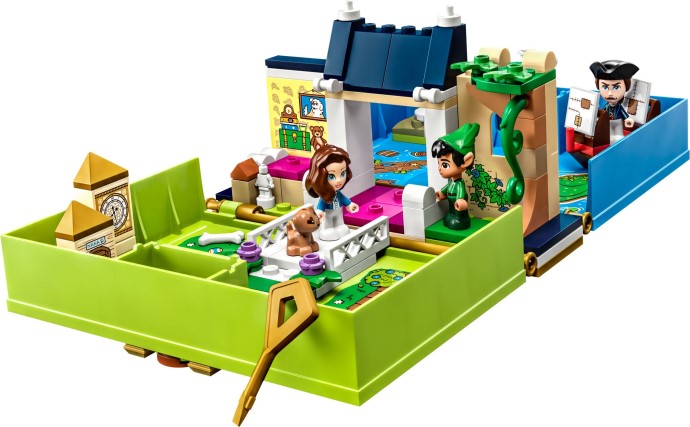 Brand new factory sealed LEGO Disney Peter Pan & Wendy's Storybook Adventure set 43220 original box front view.