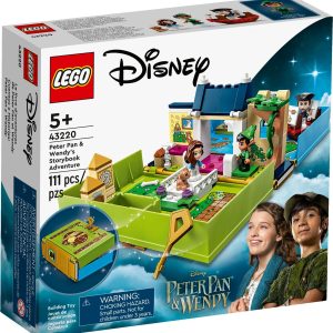 Additional photo of brand new factory sealed LEGO Disney Peter Pan & Wendy's Storybook Adventure set 43220.