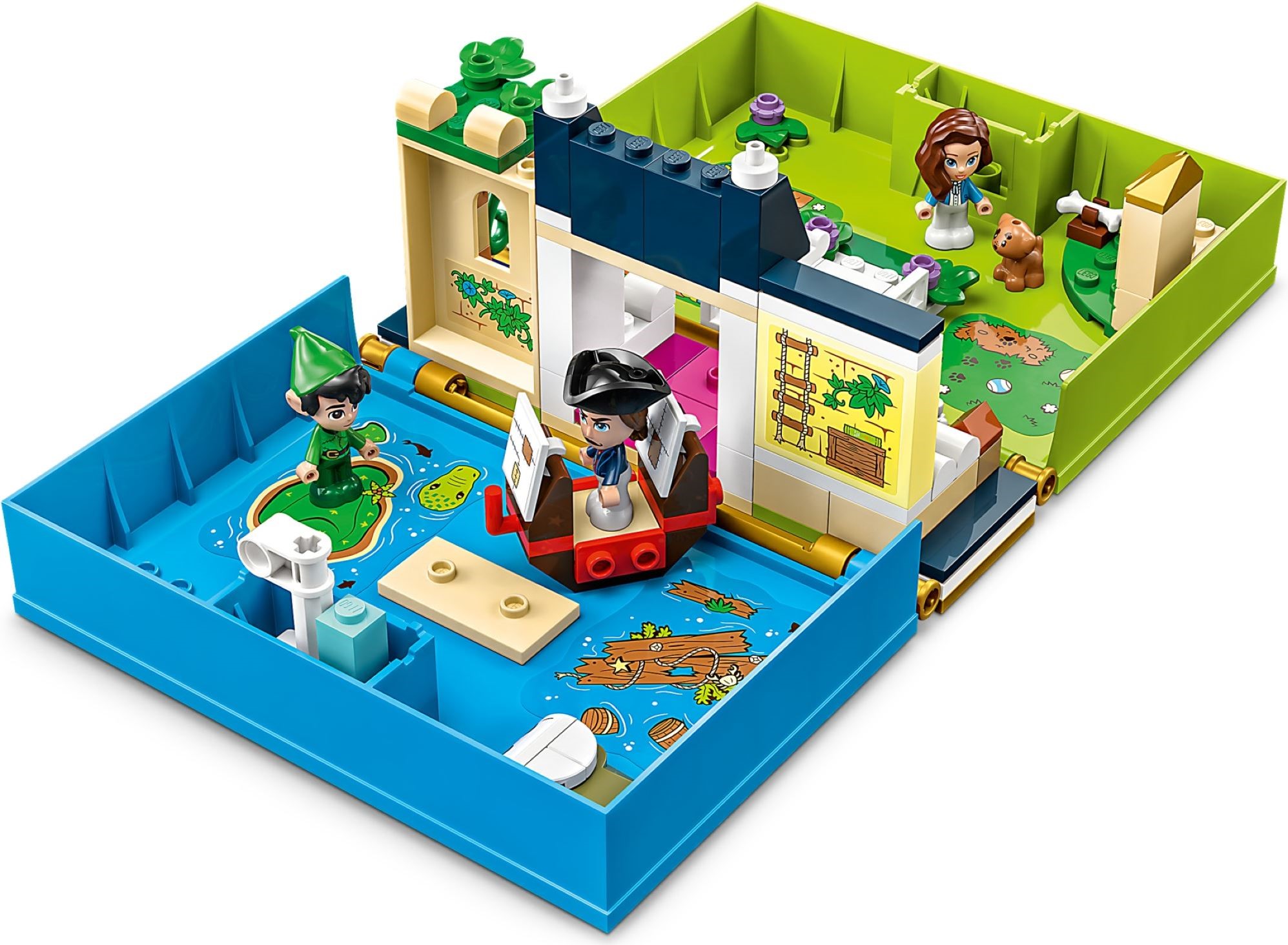 Additional photo of brand new factory sealed LEGO Disney Peter Pan & Wendy's Storybook Adventure set 43220.