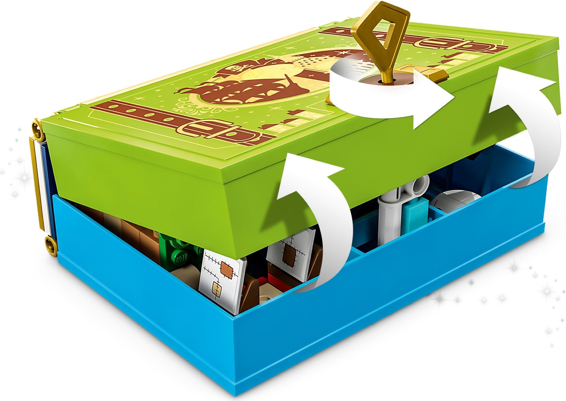 Additional photo of brand new factory sealed LEGO Disney Peter Pan & Wendy's Storybook Adventure set 43220.