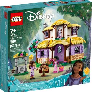 Additional photo of brand new factory sealed LEGO Disney Asha's Cottage set 43231.