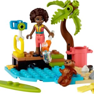 Brand new factory sealed LEGO Friends Beach Cleanup set 30635 original box front view.