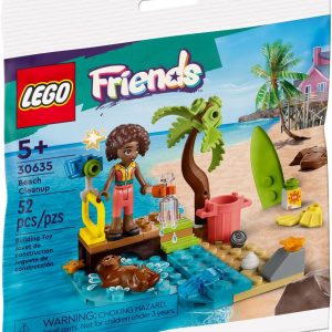 Additional photo of brand new factory sealed LEGO Friends Beach Cleanup set 30635.