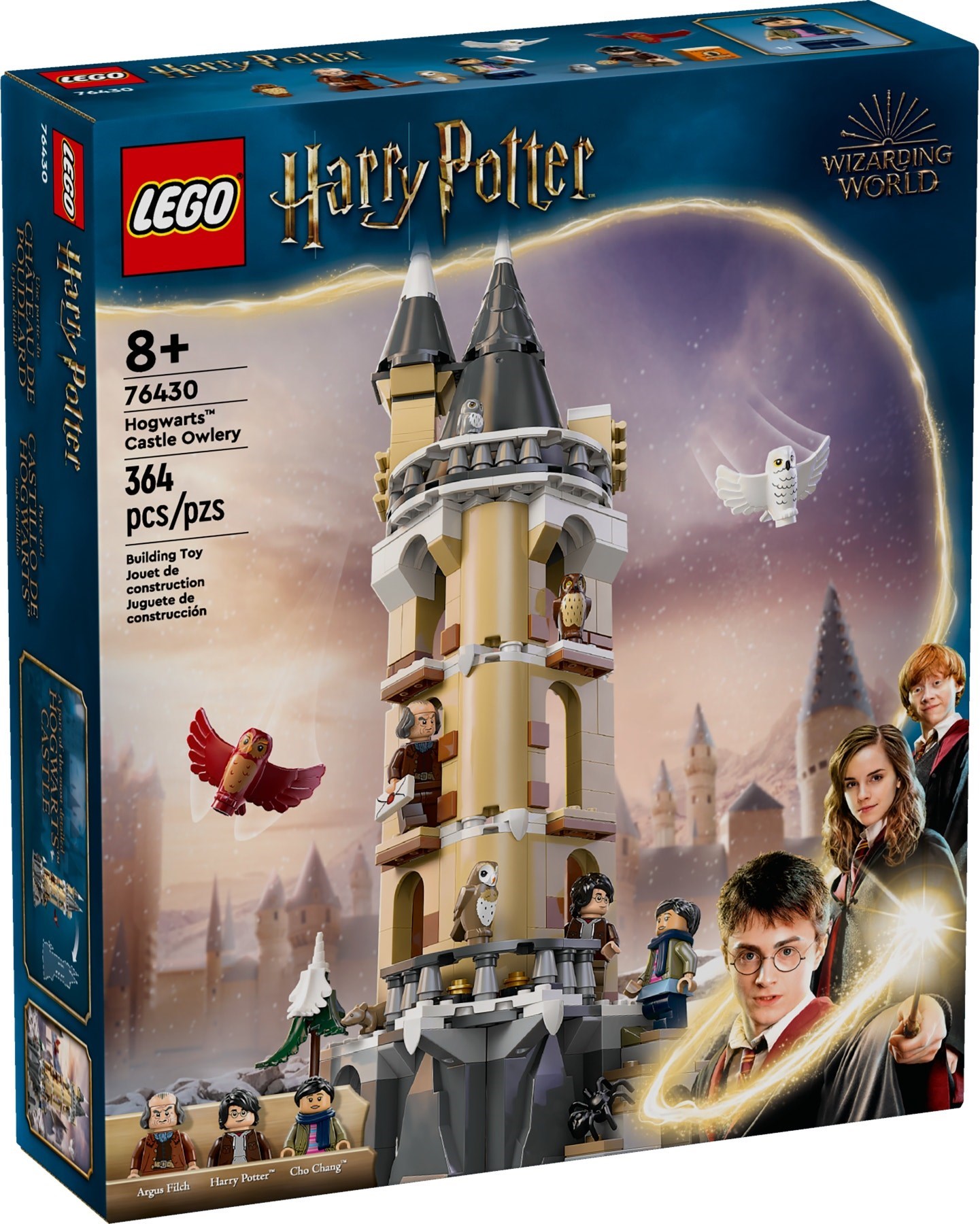 Additional photo of brand new factory sealed LEGO Harry Potter Hogwarts Castle Owlery set 76430.