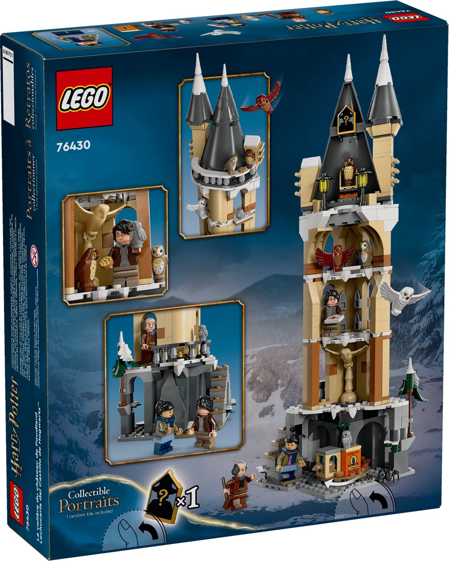 Additional photo of brand new factory sealed LEGO Harry Potter Hogwarts Castle Owlery set 76430.