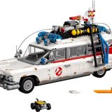 Brand new factory sealed LEGO Icons Ghostbusters ECTO-1 set 10274 original box front view.