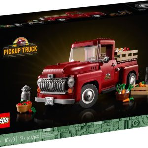 Additional photo of brand new factory sealed LEGO Icons Pickup Truck set 10290.
