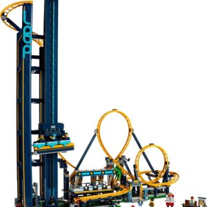 Brand new factory sealed LEGO Icons Loop Coaster set 10303 original box front view.