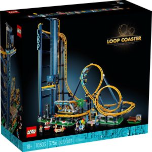 Additional photo of brand new factory sealed LEGO Icons Loop Coaster set 10303.