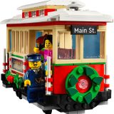 Additional photo of brand new factory sealed LEGO Icons Holiday Main Street set 10308.