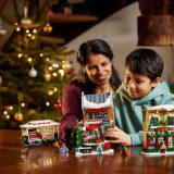 Additional photo of brand new factory sealed LEGO Icons Holiday Main Street set 10308.