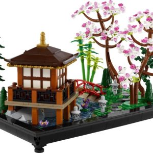 Brand new factory sealed LEGO Icons Tranquil Garden set 10315 original box front view.