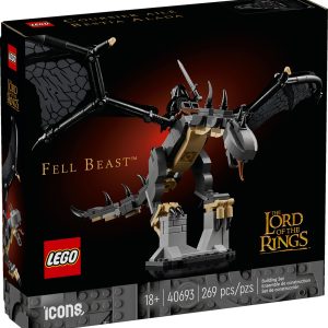 Additional photo of brand new factory sealed LEGO Icons The Lord of the Rings: Fell Beast set 40693.