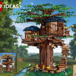 Additional photo of brand new factory sealed LEGO Ideas Tree House set 21318.