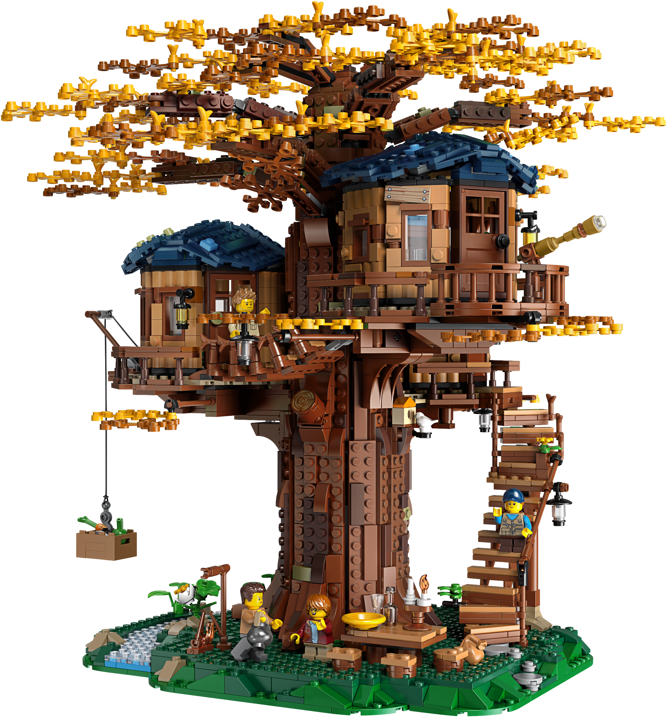 Additional photo of brand new factory sealed LEGO Ideas Tree House set 21318.