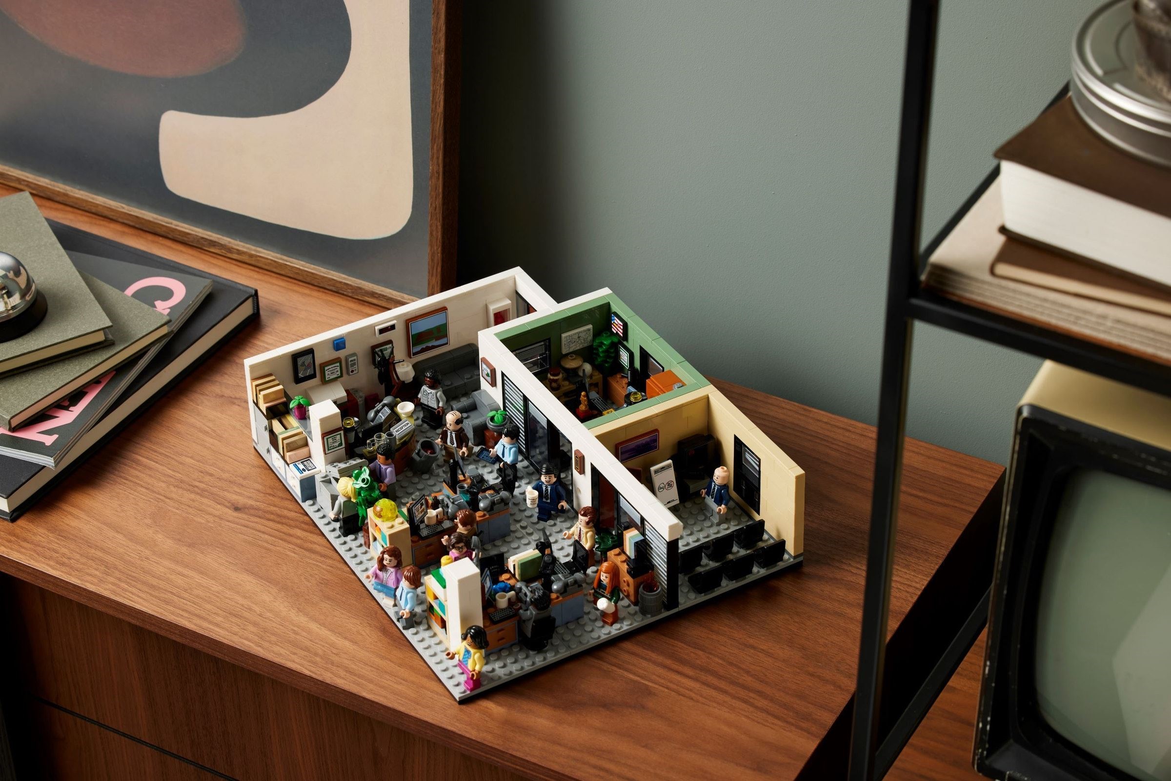 Additional photo of brand new factory sealed LEGO Ideas The Office set 21336.