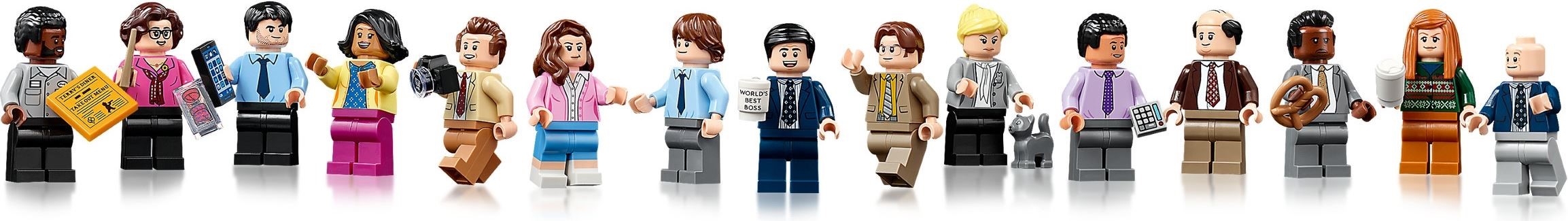 Additional photo of brand new factory sealed LEGO Ideas The Office set 21336.
