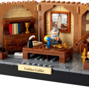 Brand new factory sealed LEGO Ideas Tribute to Galileo Galilei set 40595 original box front view.