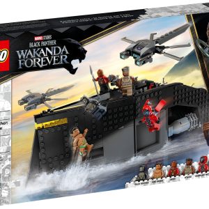 Additional photo of brand new factory sealed LEGO Marvel Super Heroes Black Panther: War on the Water set 76214.