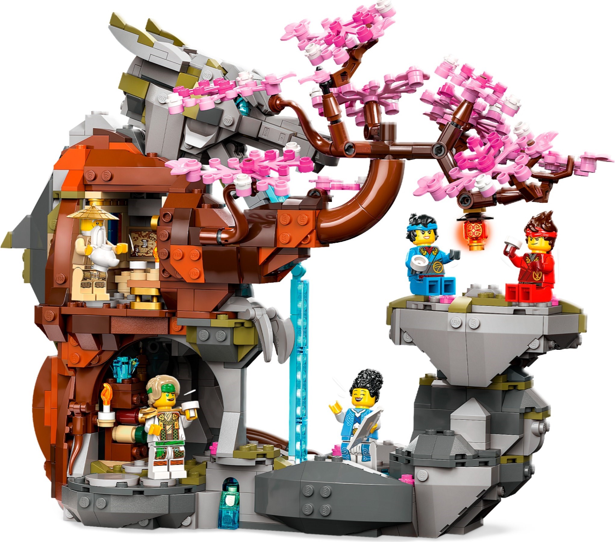 Additional photo of brand new factory sealed LEGO Ninjago Dragon Stone Shrine set 71819.