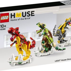Additional photo of brand new factory sealed LEGO Promotional House Dinosaurs set 40366.