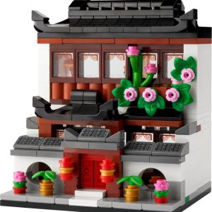 Brand new factory sealed LEGO Promotional Houses of the World 4 set 40599 original box front view.