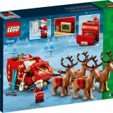 Additional photo of brand new factory sealed LEGO Seasonal Santa's Sleigh set 40499.